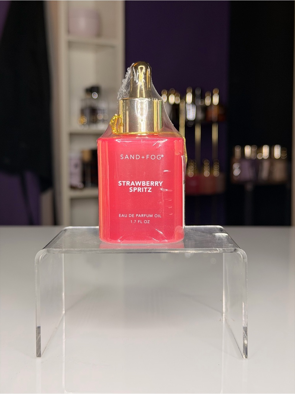 Sand + Fog Strawberry Spritz Perfume Oil Dropper – 1.7 fl oz / 50 mL – Brand New
